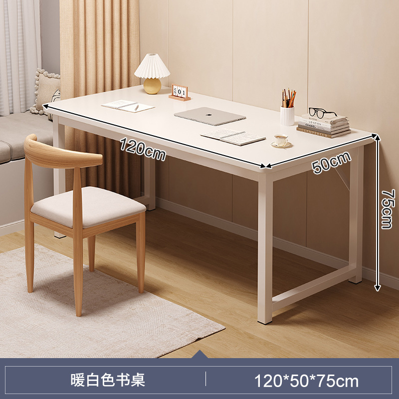 Escritorio de computadora, dormitorio, oficina en casa, escritorio de oficina, banco de trabajo simple, escritorio de estudio para estudiantes, estantería, escritorio integrado