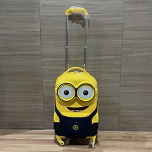 小黄人卡通儿童拉杆箱静音万向轮动漫童趣可爱网红精致便携休闲