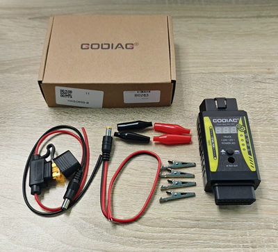 Gt106 Plus 24V to 12V Heavy Duty Truck Adapter Truck Voltage Converter (Avtomobil diaqnostika alətləri) - gt106-plus