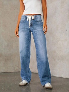 U 40836 Straight Leg Denim Pants ֱͲţ��ѝ �羳�W�����R