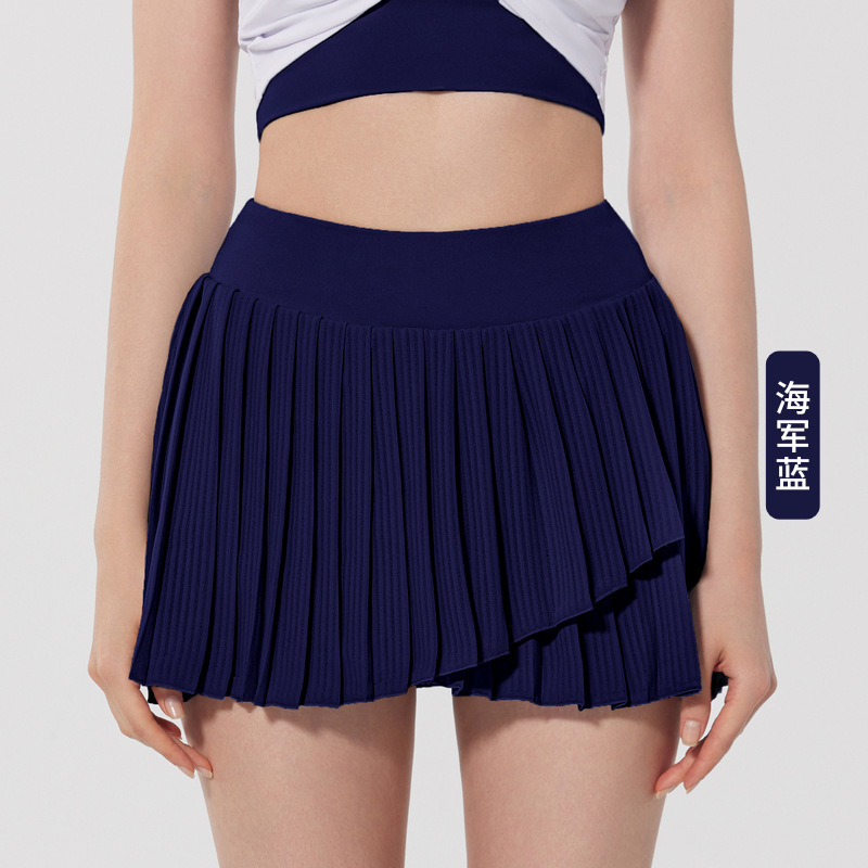 Verano, yoga de acondicionamiento, falda de cintura alta, tenis, golf, carrera, falda corta para mujeres