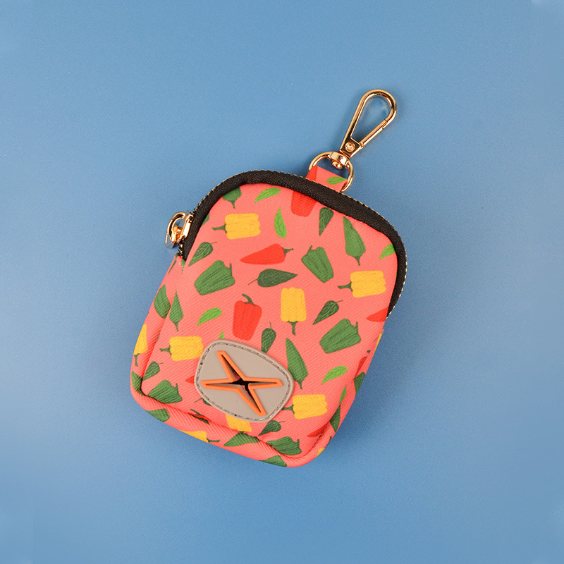 쓰레기 봉투 로즈 핑크 피망