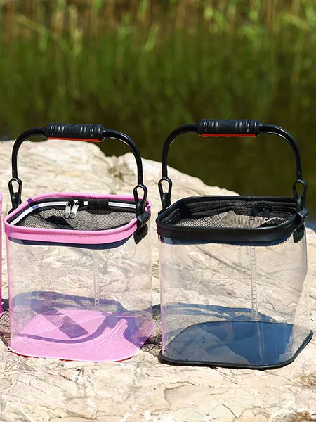 Eva Folding Bucket, Fishing Bucket, Stream Bucket, Wild Fishing Bucket, Fishing Gear, Foldable, Portable, Outdoor
