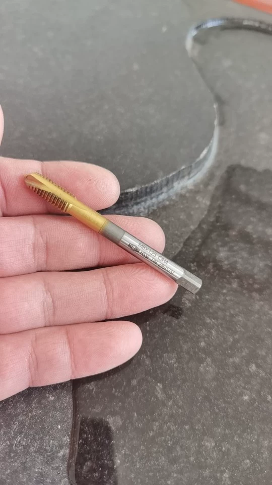 Б/у Тайвань Dabao нарезка первого конца TIN M8x1,25 M10x1,5 M12x1,75