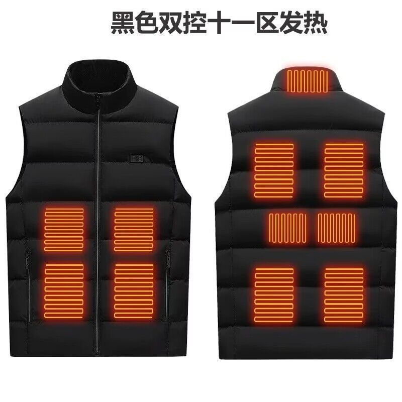 블랙-듀얼 제어 11존 가열