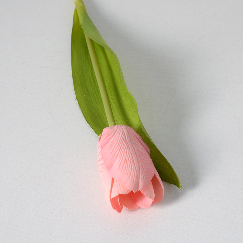 Simulación ramo de flores sensación humectante tulipán de alta calidad sensación de alta calidad decoración para el hogar flores falsas adornos accesorios de fotografía al por mayor