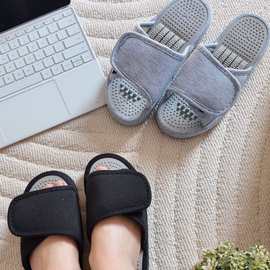 外贸出口日韩家居按摩拖鞋透气