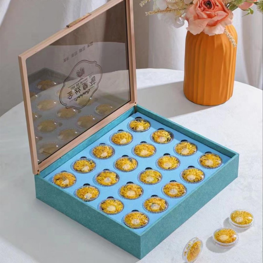 金丝皇菊包装盒空礼盒婺源皇菊贡菊徽州皇菊胎菊礼盒包装盒通用