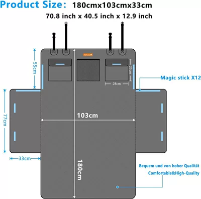 Trunk Mat: Trunk Dog Bed Safe and