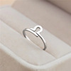 Fresh one size zodiac signs, ring, universal jewelry for beloved, Korean style, wholesale