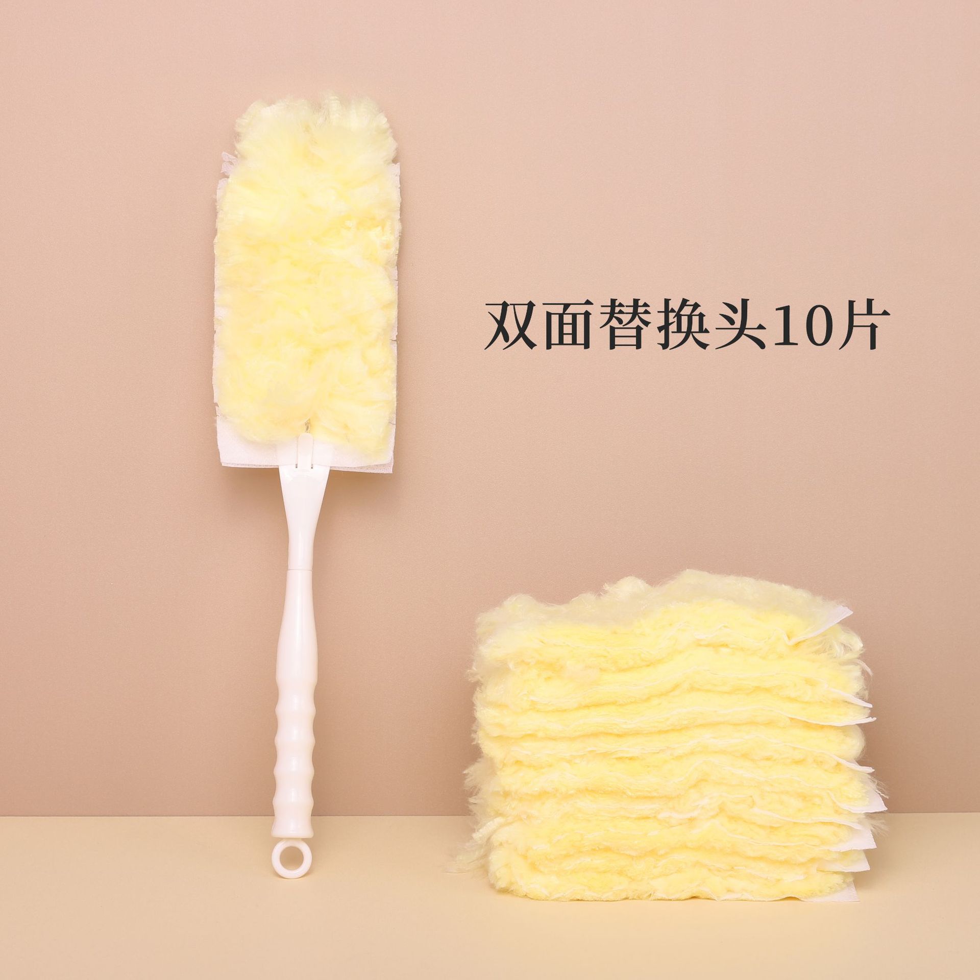 静電気除塵はたき替え芯デスクトップのほこりの隙間の毛屑洗浄ブラシ自動車家庭用鶏毛はたき