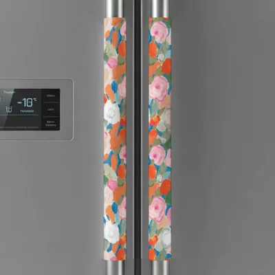 2026 Cross-Border Spring Ins Floral Refrigerator Handle Cover Home Appliance Microwave Anti-Stain Handle Cover Wholesale (Universal seat cover) - 01-1pc138cm368cm