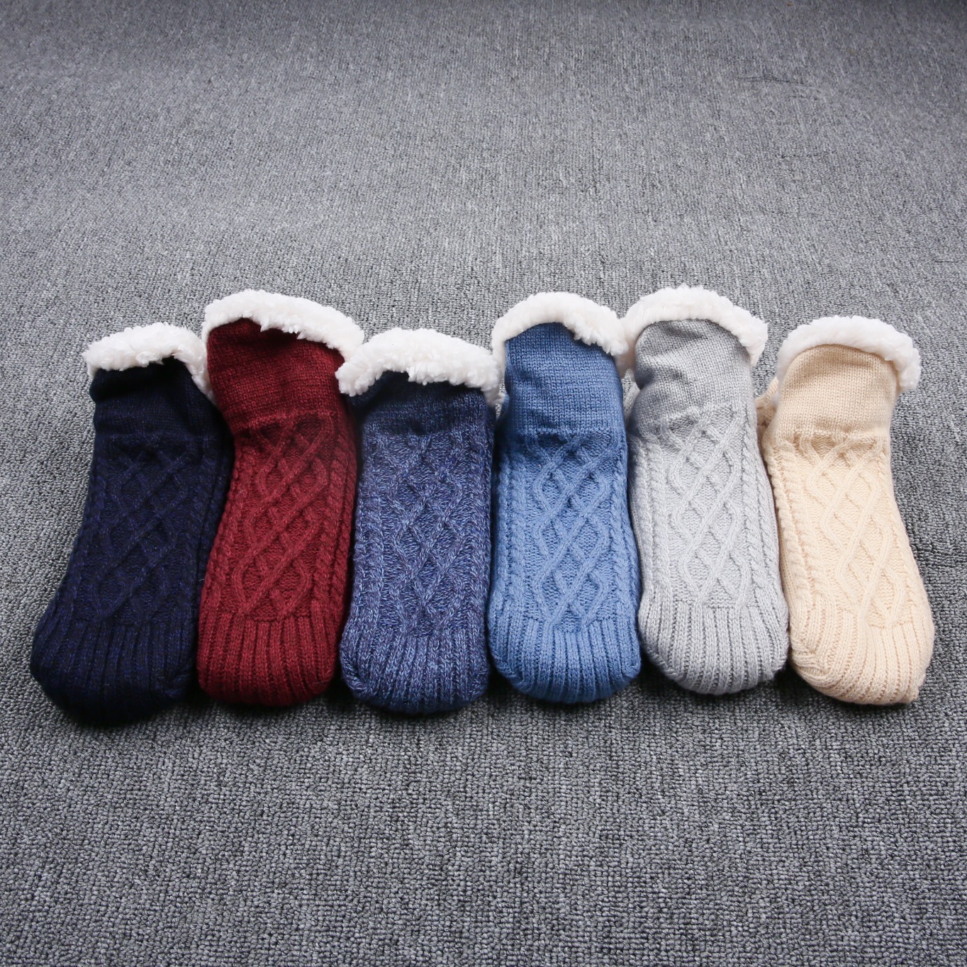 Bekleidungszubehör Bodensocken Socken plus dicke Samt-Wintersocken für Damen und Erwachsene, warme Indoor-Haussocken, Herrensocken, Überschuhe_voghion.com