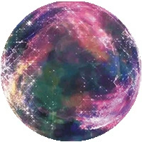 Pop socket phone airbag stand, transparent starry-sky design, foldable anti-fall support
