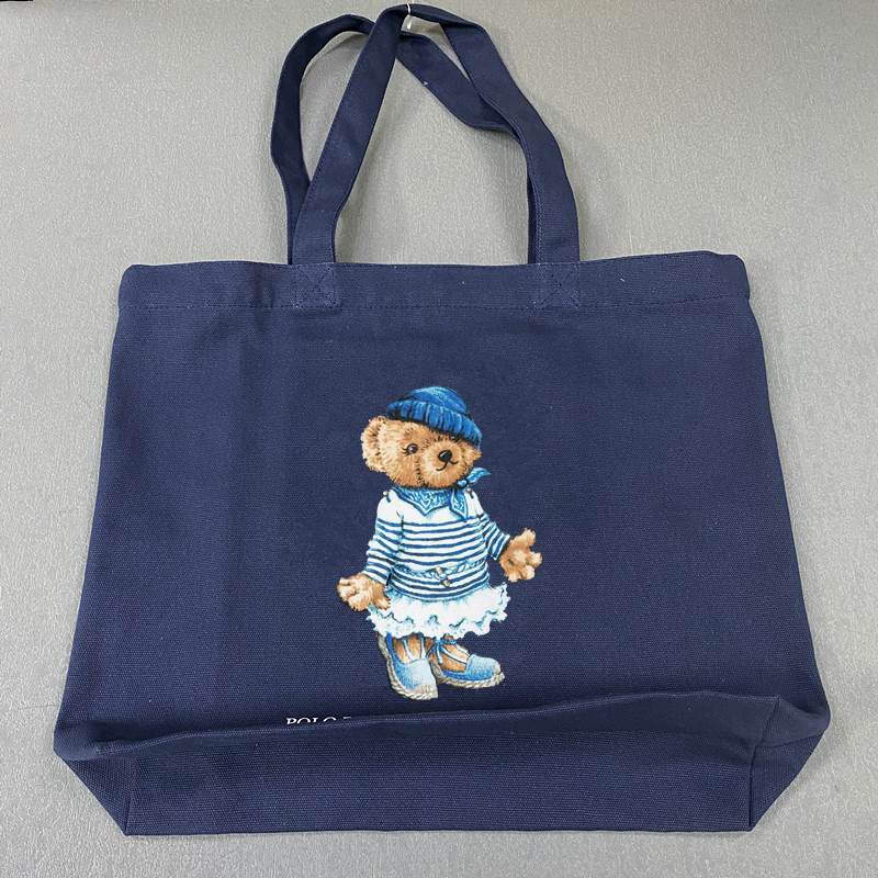 진한 파란색 (줄무늬 스커트 곰)