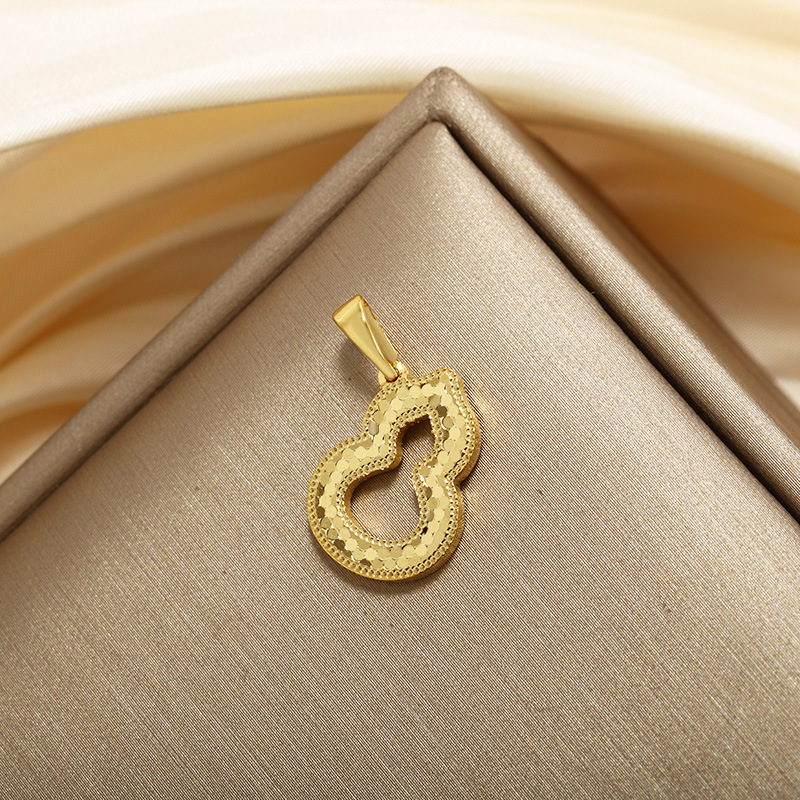 Xupe joyería nuevo panal suerte bolsa Fu Lu colgante de cobre chapado en oro de la superficie de escamas de pescado de moda retro colgante creativo al por mayor