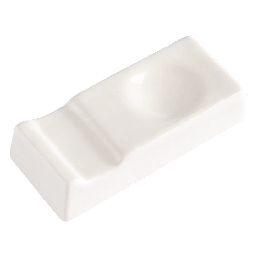 Оптовый чистый белый керамический держатель для палочек двойного назначения держатель для палочек для еды многоцелевые палочки для еды Подушка держатель для ложки держатель для палочек для ложки отель Столовая посуда