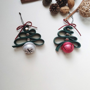 Christmas tree Bell handmade ornaments Christmas atmosphere home party decoration Christmas gifts