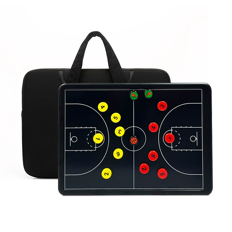 Баскетбольный футбол магнитное всасывание Тактическая доска Электронный ЖК-экран Ручной планшет Профессиональный тренер
