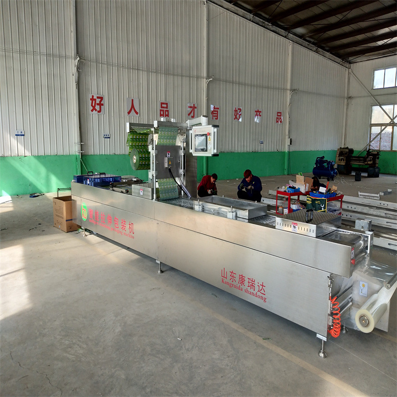 阿胶抽空封口机医用口罩打包机零食真空机全自动拉伸膜真空包装机