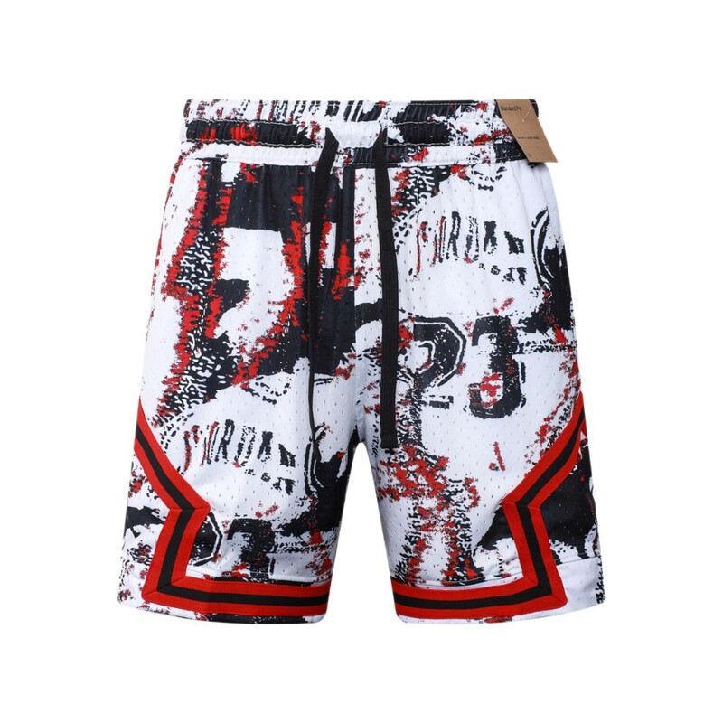 American-Style Men's Shorts Aj Jordan Basketball Shorts Four-Quarter Length Summer New Quick-Dry Sports Pants Loose Fit Running Training Trendy