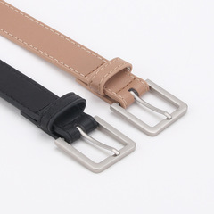 New Stylish Minimalist Student Trendy Women's Belt Dress with Mo Ni Decoration Belt Fashion Women's Belt