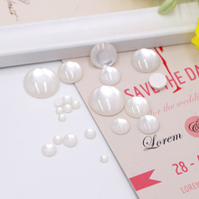 猫眼石半透明树脂圆形贴片饰品配饰直销 DIY手工饰品耳钉耳饰材料