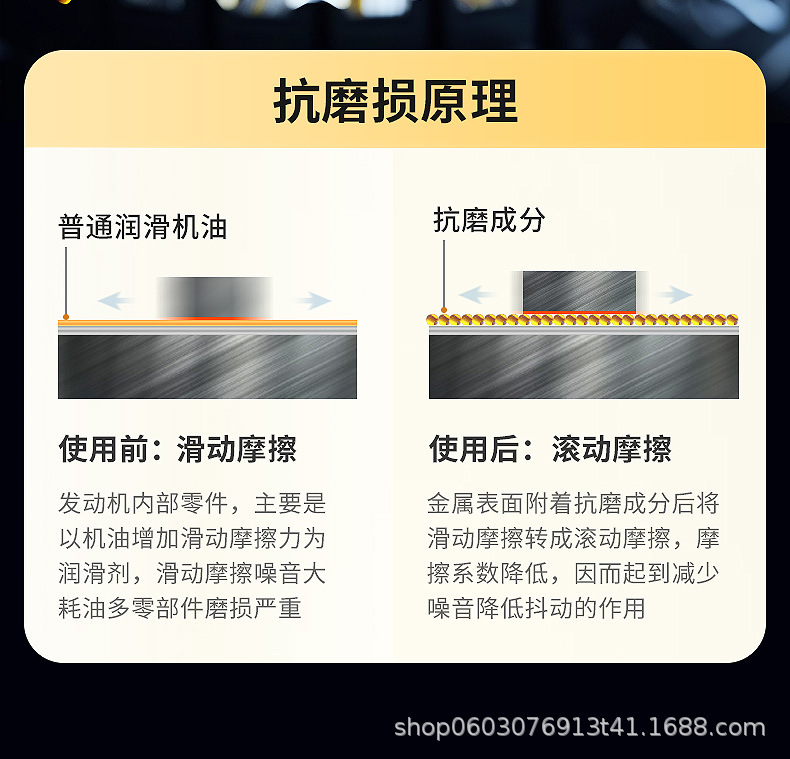 Car engine noise and vibration repair agent, powerful solution for oil burning, noise reduction, car engine oil treatment, internal oil removal