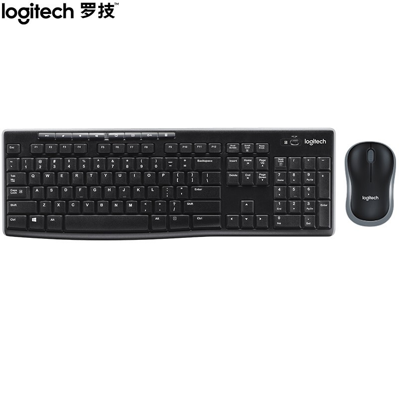 Logitech (Logitech) MK270 wireless keyboard and mouse business office keyboard and mouse suit