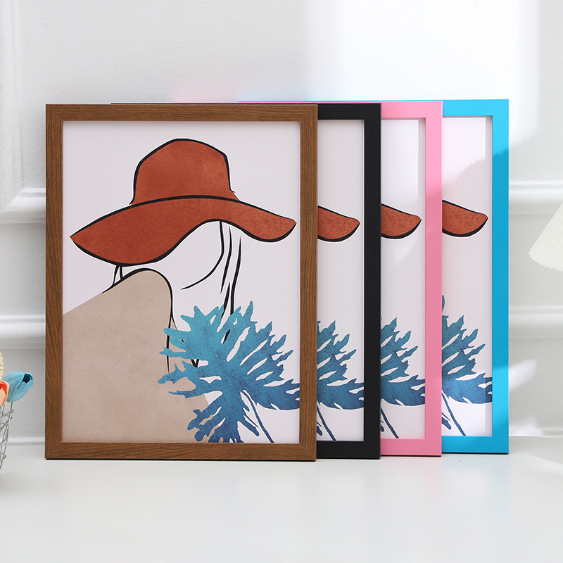 Creative Handmade Wooden Photo Frame Table Living Room Wall Photo Frame Desktop Photo Frame Decoration