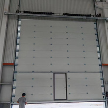 电动工业提升门工厂滑升门钢制提升门库房车间快速堆积门