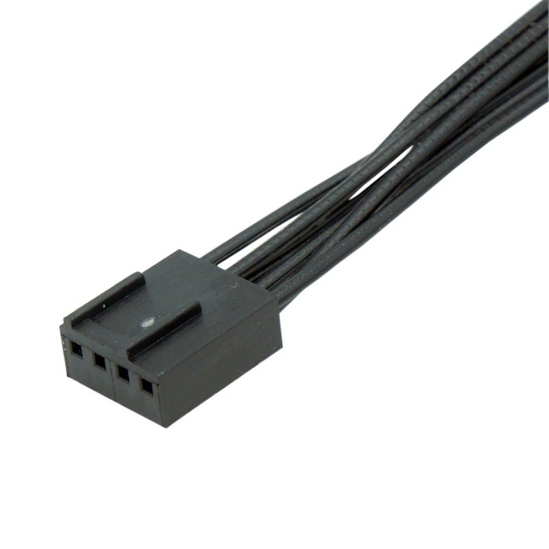 Линия контроля температуры PWM Вентилятор охлаждения компьютера шнур питания 3-контактный четырехконтактный 4-контактный Удлинительный адаптер один-два