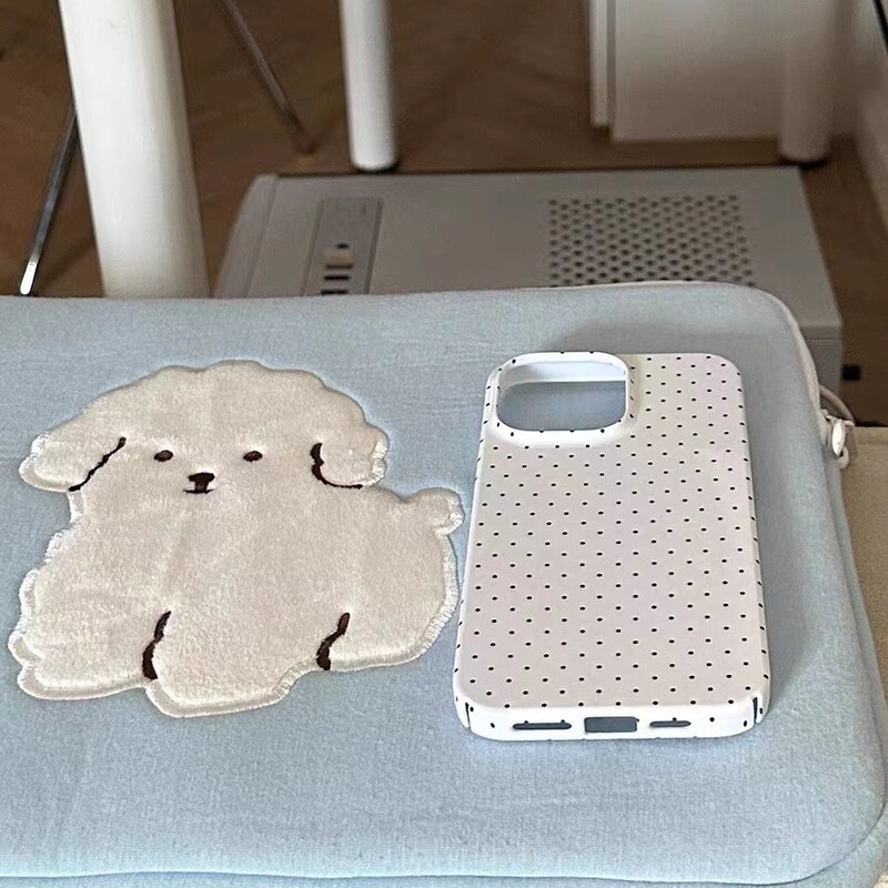 Minimalist Polka Dot Ins Film Case Suitable for Apple iPhone 17 16 Full Coverage Apple 11 Protective Case Xsmax