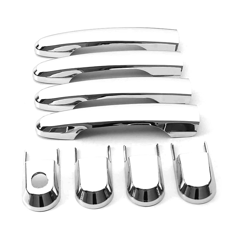 Adecuado para 04-09 Hyundai Tucson manija de puerta decoración del cuerpo manija de cuenco de puerta accesorios antiarañazos