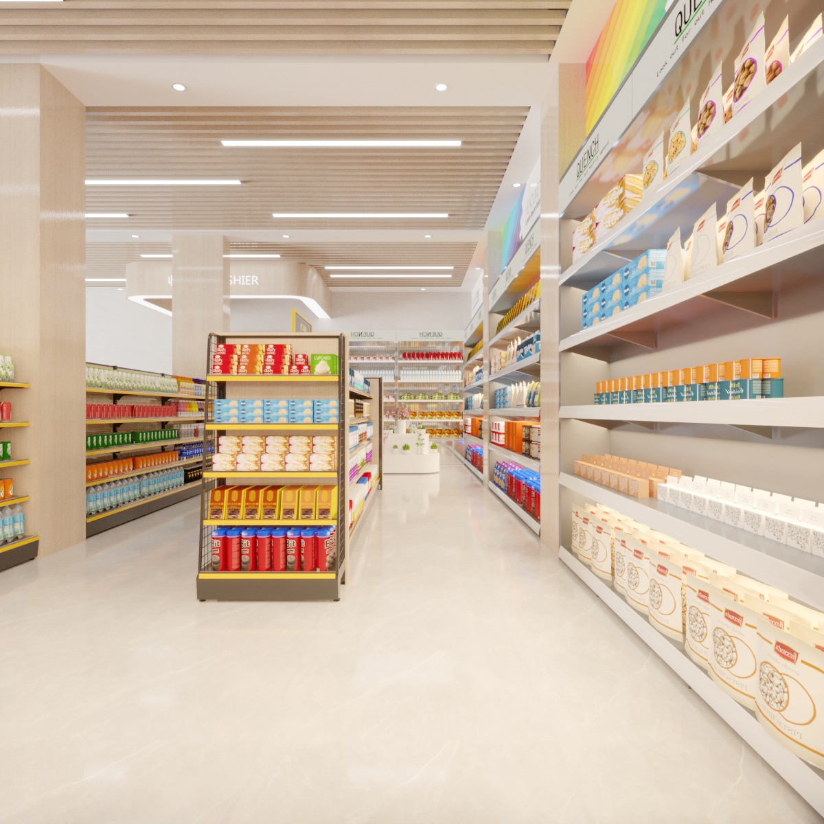 广州源头工厂 - 欧美爆款便利店整店输出 - 钢木