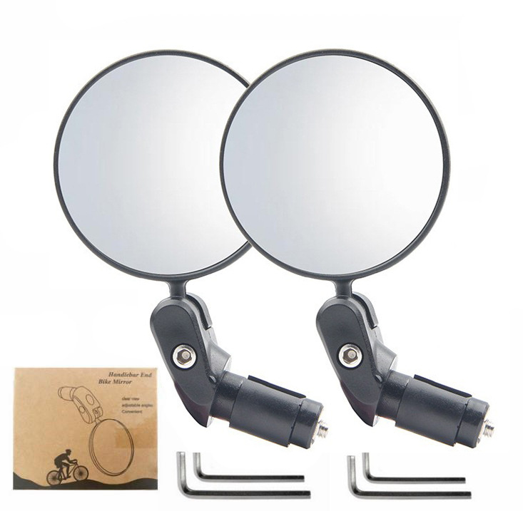 Bicicleta Espejo Retrovisor de Montaña bicicleta carretera plegable espejo retrovisor convexo reflector universal montar el equipo