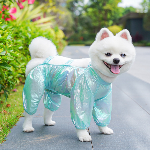 Spring and Autumn Dog Dustproof, Dirtproof, Insectproof Lightweight Four-Legged Pants Leggings for Dogs, Dog Clothing, Cat Clothing Supplies