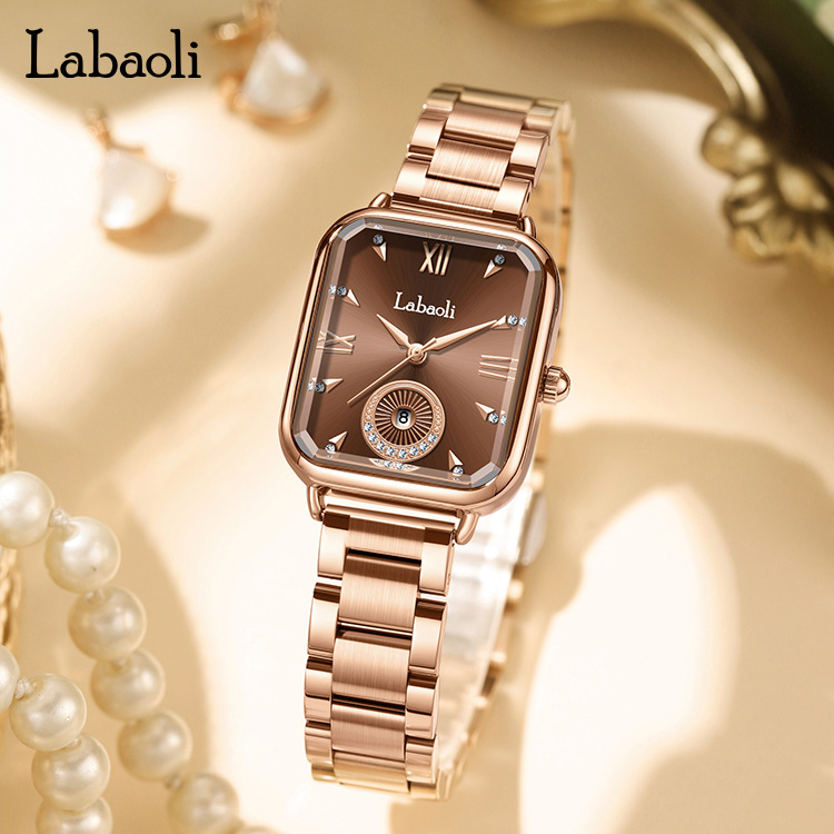 Laparo minimalist and niche, high-end feeling waterproof quartz watch, women's watch_voghion.com