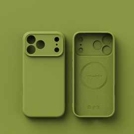 定制LOGO适用苹果17手机壳iPhoneAIR保护套液态硅胶磁吸17promax