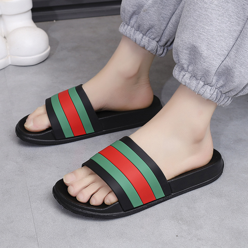 New Style Silent Slippers for Women, Summer Indoor Home, Anti-Slip, Odor-Resistant, Couple's Home Soft-Soled Lightweight Slippers for Men