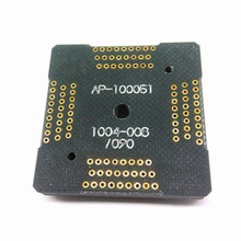 QFP100-0.5測試座轉接板電木保護板 QFP100端子板