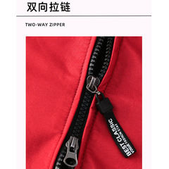 2F秋冬男女圍裙罩衣加絨加厚正穿衣防水防油外穿幹活上班工作服