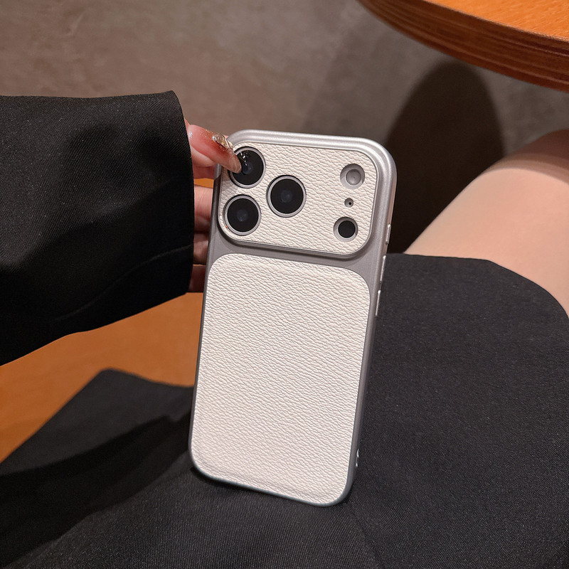 Imitation Original Shell Suitable for iPhone 17 Pro Max Phone Case, Niche High-End Leather Texture, Anti-Drop Protective Cover for Apple 16 Imitation Original Shell Suitable for iPhone 17 Pro Max Phone Case, Niche High-End Leather Texture, Anti-Drop Protective Cover for Apple 16