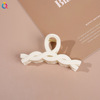 White hairgrip, cute crab pin, shark, accessory, South Korea, wholesale