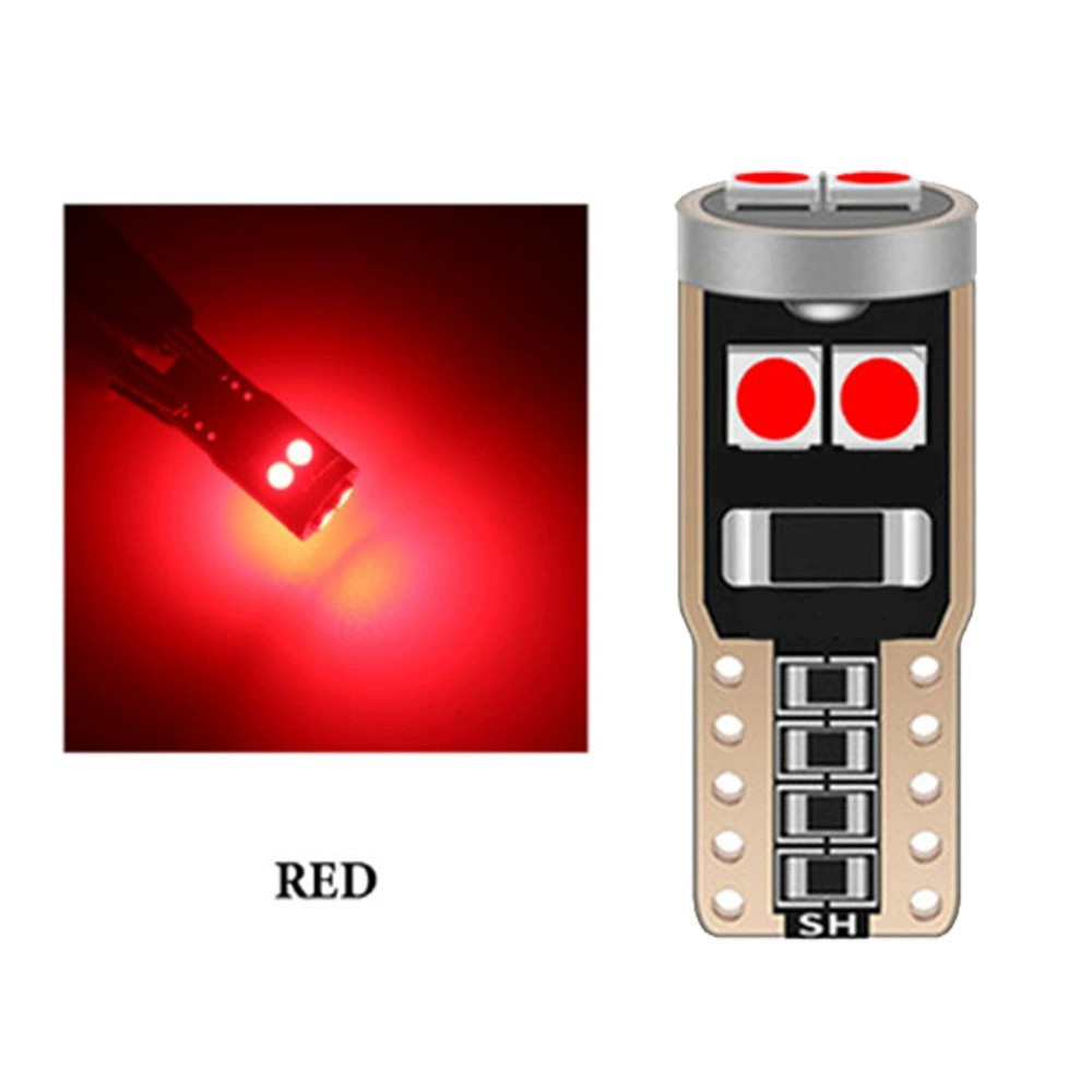 LED-лампа T10 для автомобиля, светильник для чтения 3030 6smd ультра — правый свет, bubble