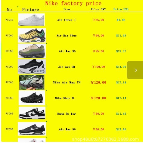 Putian Shoe Factory Price List, Source of Sports Shoes, Welcome to Visit the Factory for Negotiation, Low Price Wholesale Factory