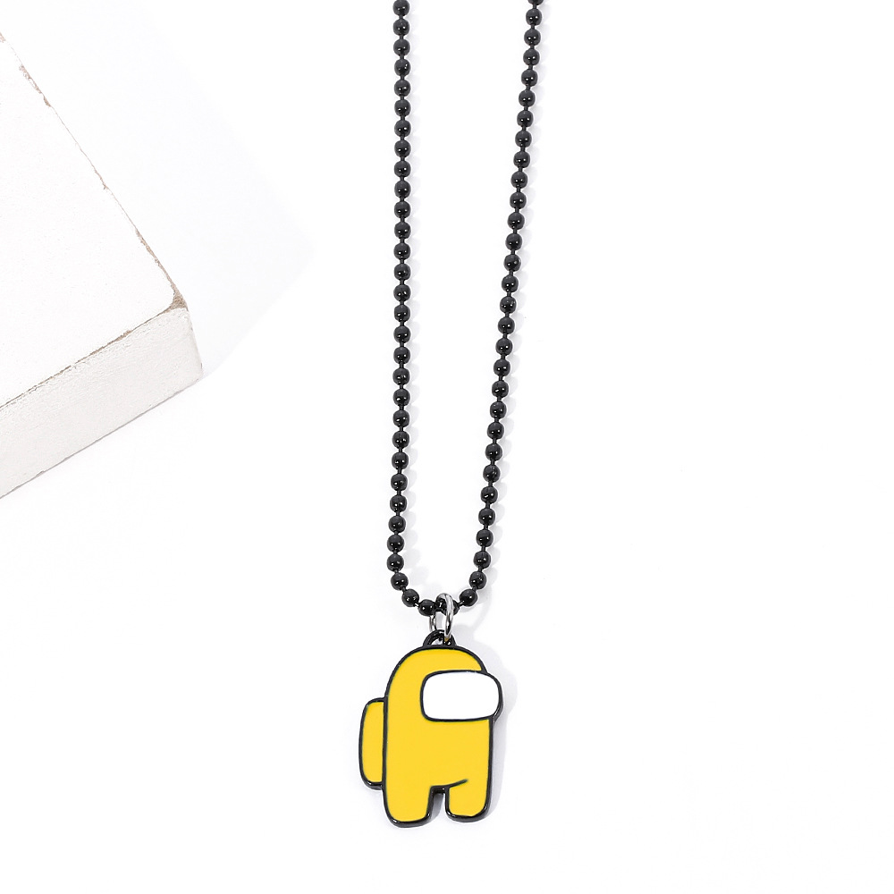 Transfronterizo nuevo al por mayor entre nosotros juego periférico collar espacio Hombre Lobo matando collar en stock