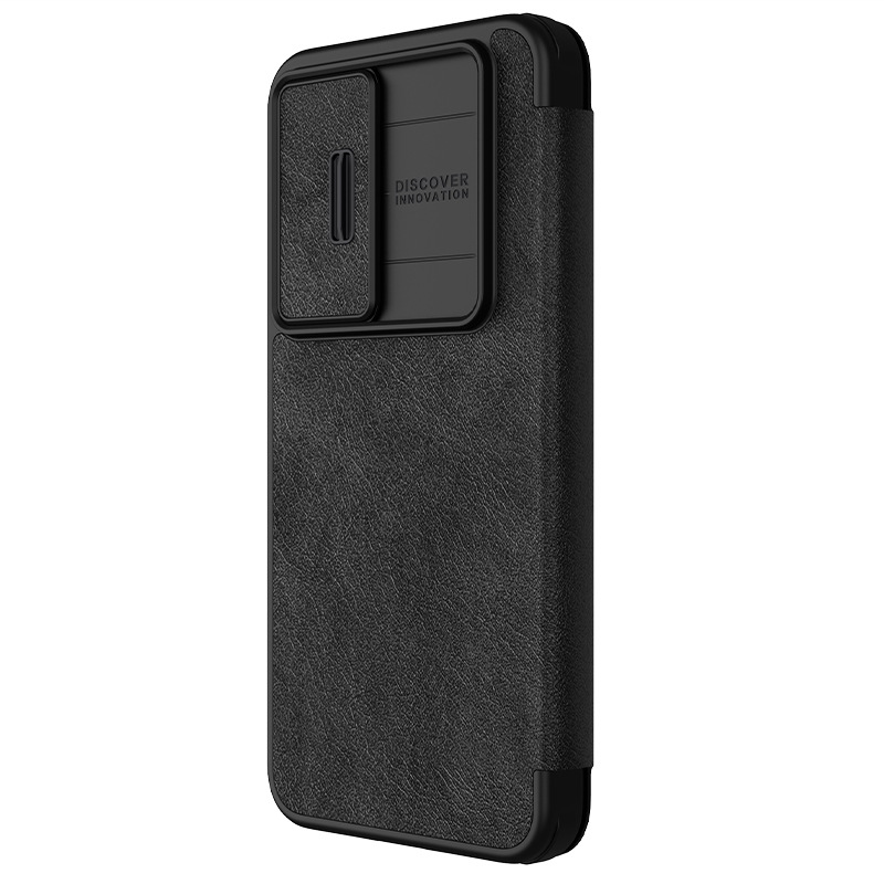 NILLKIN para Samsung S24 FE lente de teléfono móvil empuja cubierta protectora flip cubierta protectora s24 fe