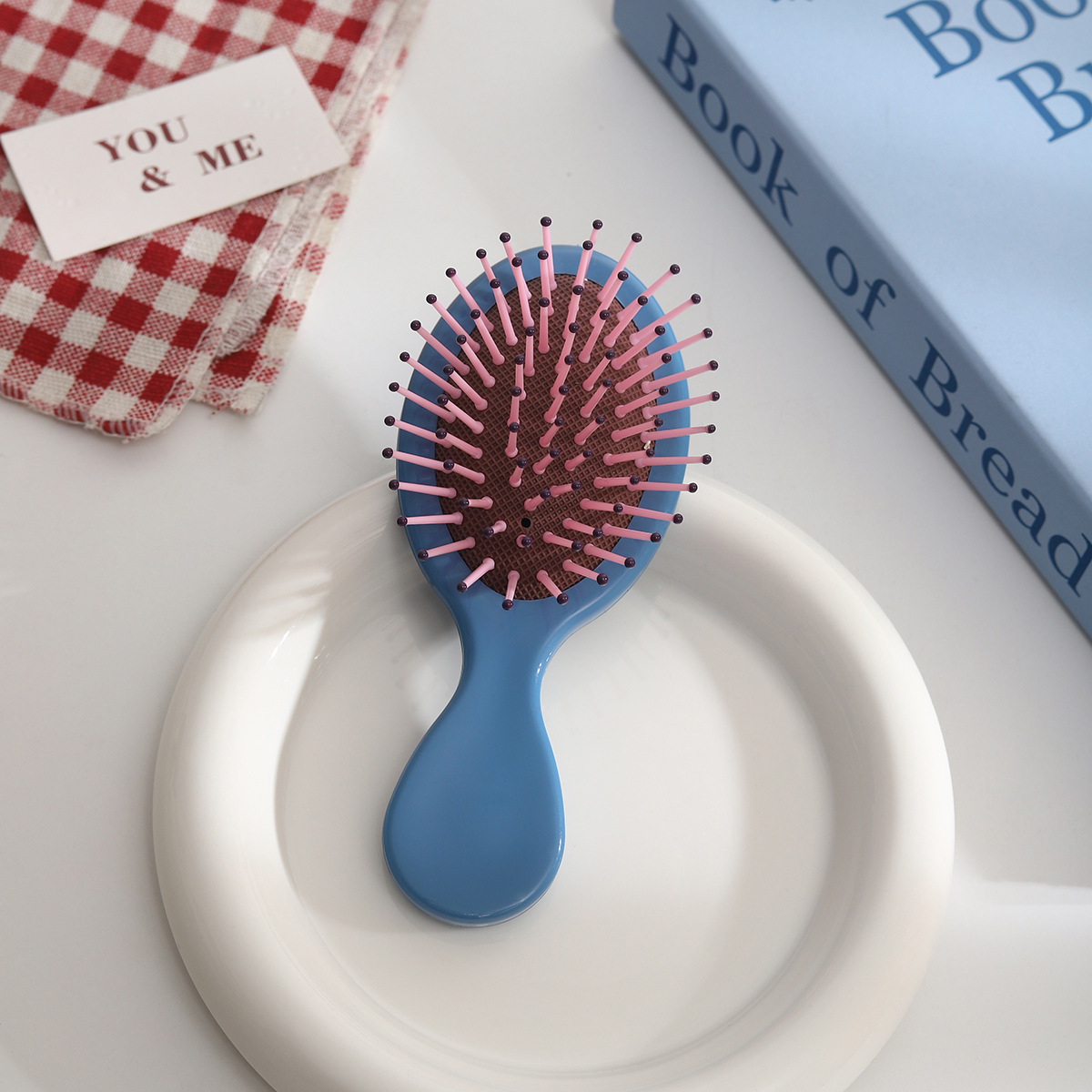 Mini peine con cojín de aire, peine de masaje, peine pequeño para mujer, peine con airbag, peine portátil para uso doméstico, peine para el cabello. image 11