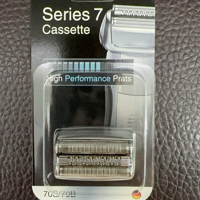 Suitable for Braun Electric Shaver 7 Series 70S. Blade Head and Foil Accessories, Spring Welded Version